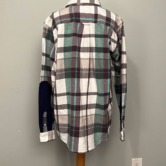 Free Assembly Men's Multicolor Long Sleeve Button-up Shirt - Picture 3 of 9